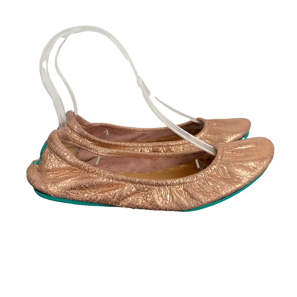 Tieks Rose Gold Ballet Flats Womens 7